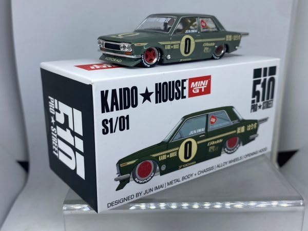Amazon | TSM MODEL MINI GT 1/64 KAIDO HOUSE S1/01 DATSUN 510 PRO