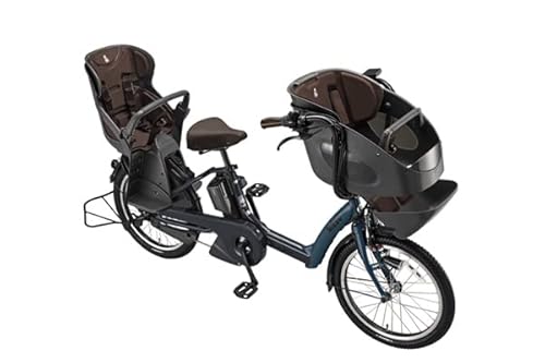 子供2人乗せ可！買い物にも便利なカゴ付きの3人乗り電動自転車の