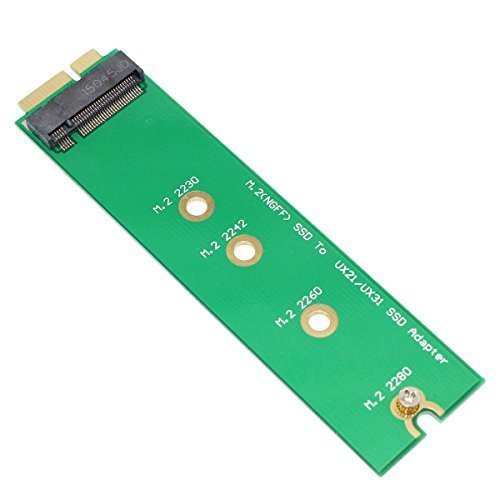 Amazon | M.2 NGFF （B KEY） SATA SSD → ASUS UX21 UX31専用 18pin