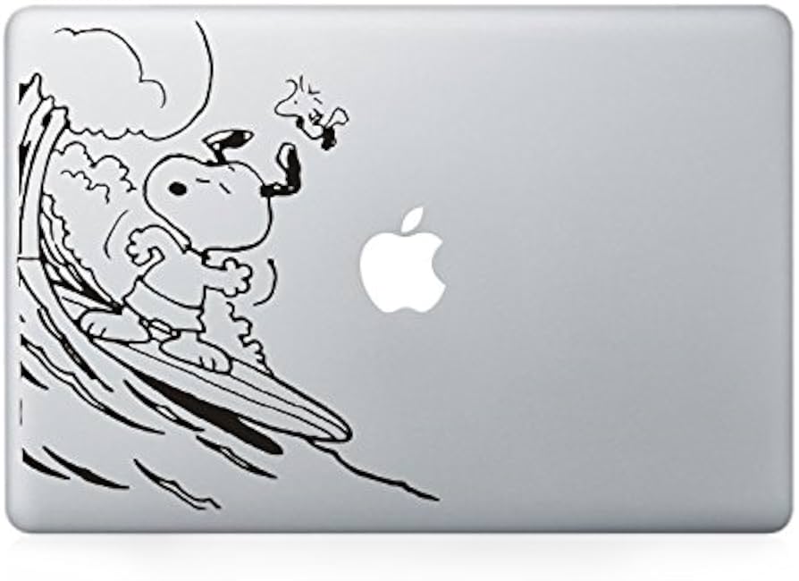 Amazon.co.jp: スヌーピー snoopy ステッカー Macbookpro/air 13インチ