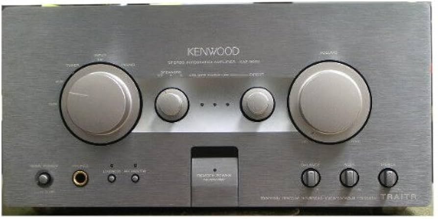 Amazon | ケンウッド プリメインアンプ KAF-5002 ツマミにキズ有り 六