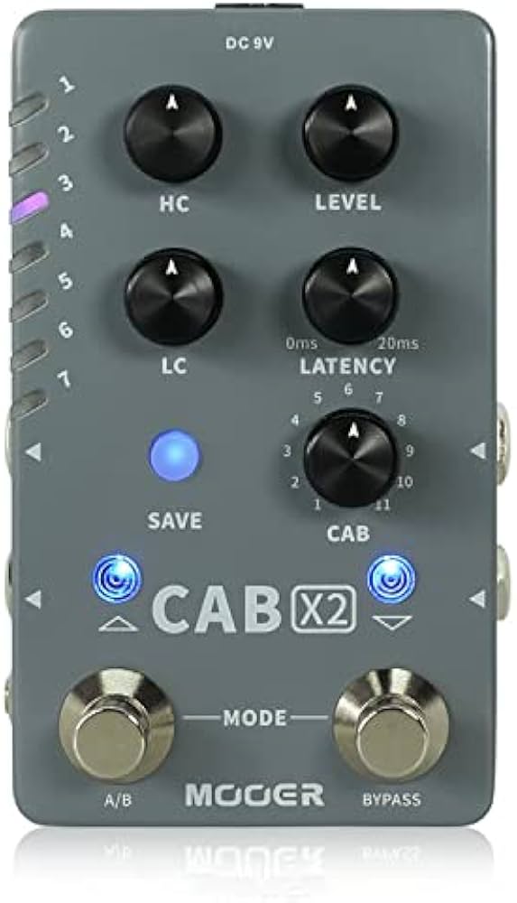 Amazon | Mooer CAB X2 スピーカーシミュレーター ギターエフェクター