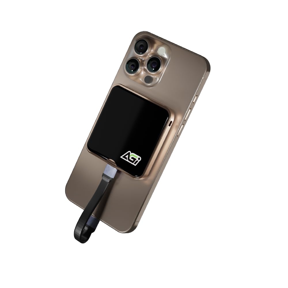 Amazon | AGI 外付けSSD 1TB 黒 磁気 読み取り最大 2050MB/秒 USB 3.2