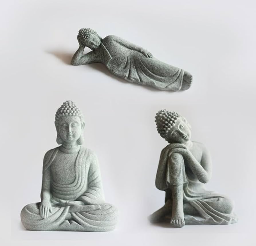 Amazon.co.jp: 仏像 文鎮 神仏像 ミニ仏像置物 釈迦如来像 真鍮釈迦牟