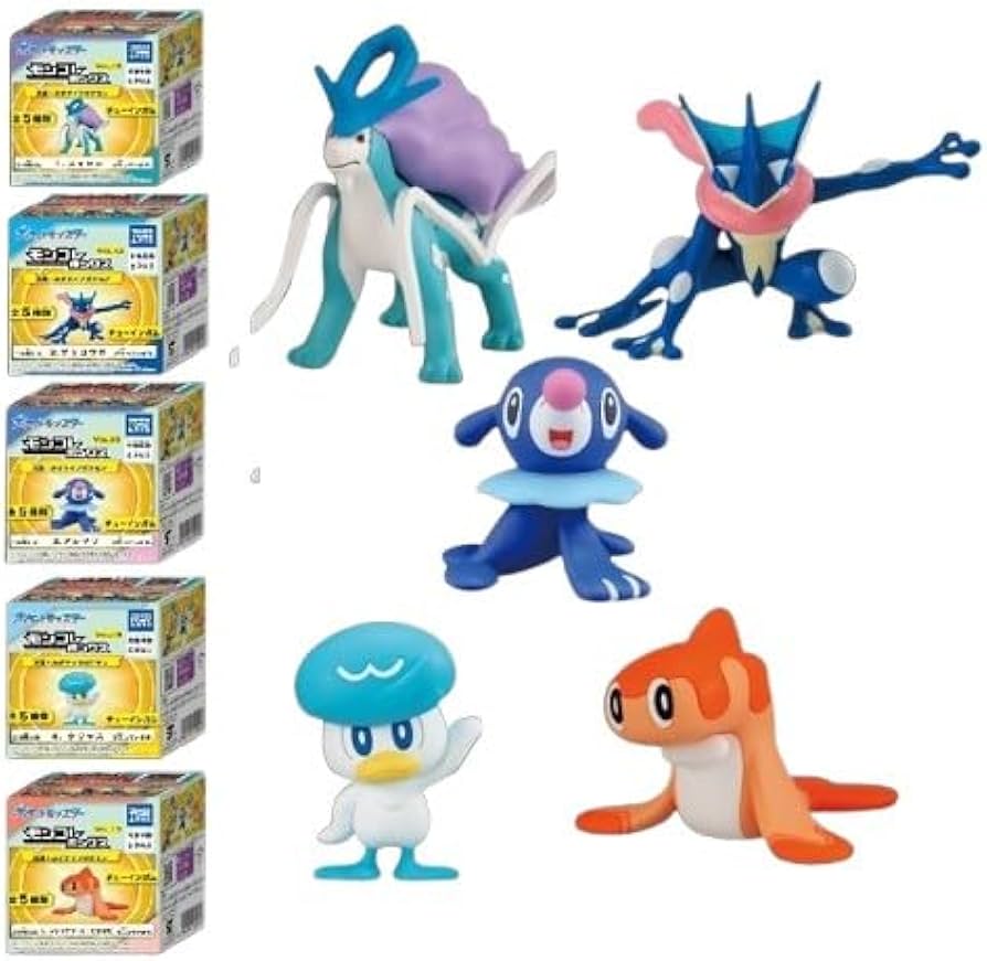 Amazon | ポケットモンスター モンコレボックス Vol.13 流麗！みず