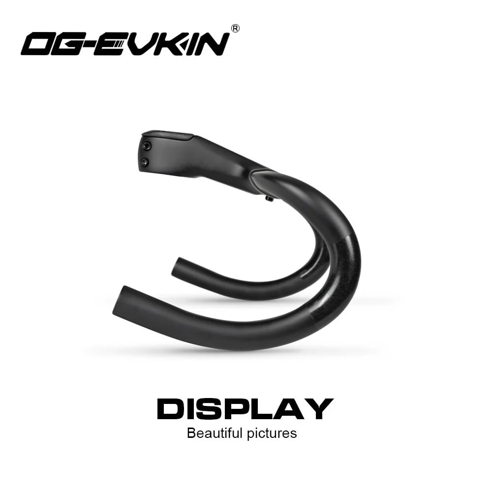 Amazon.co.jp: OG-EVKIN TURBO AIR AERO Road Bike HANDLEBAR カーボン