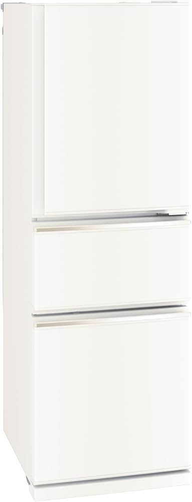 Amazon | 三菱電機 冷蔵庫 幅54cm 272L 右開き 3ドア 野菜室真ん中