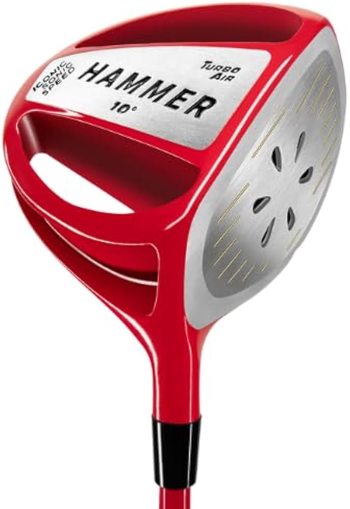 Amazon.co.jp: Hammer Turbo Air - ディスタンスゴルフドライバー 男女
