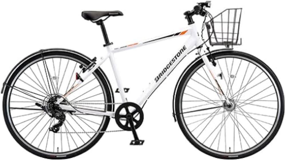 Amazon | 自転車 クロスバイク ブリヂストン(BRIDGESTONE) カゴ付きTB1