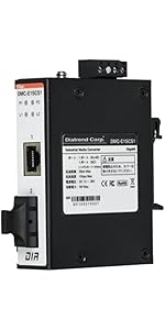 Amazon.co.jp: 産業用光メディアコンバータ シングルモード DMC-E1SCS1
