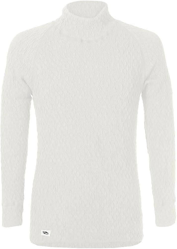 Amazon.co.jp: [ひだまり] 紳士用 エベレスト 長袖ハイネックシャツ