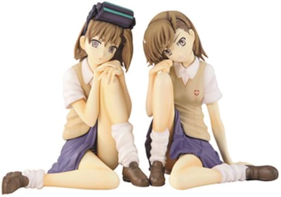 Amazon.co.jp: とある魔術の禁書目録 御坂美琴&ミサカ2体セット (1/8