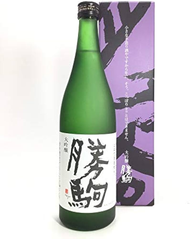 Amazon.co.jp: 勝駒 大吟醸 720ml : 食品・飲料・お酒
