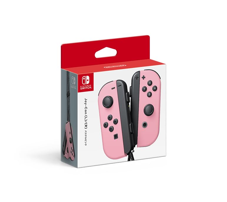 Amazon.com: Nintendo Switch Joy-Con (L)/(R) (Pastel Pink) - (NSW