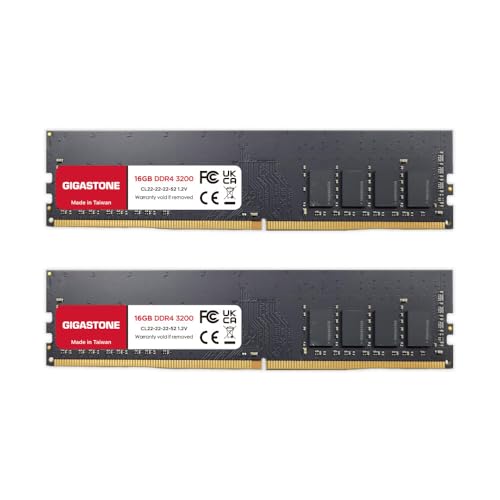 Amazon.co.jp: 【メモリ DDR4】GIGASTONE 16GBx2枚 (32GB Kit) DDR4