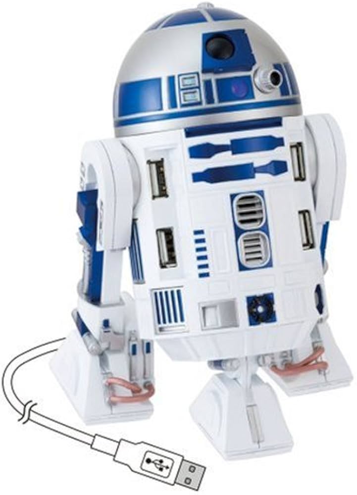 Amazon.co.jp: スター・ウォーズ R2-D2 USBハブ : パソコン・周辺機器