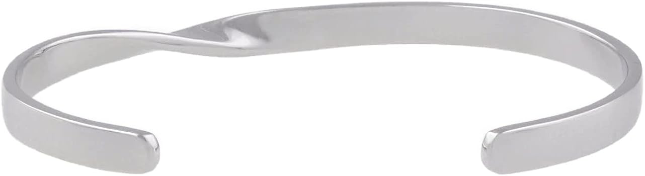 Amazon | [ポールスミス] ロゴツイスト バングル メンズ 日本製 純正