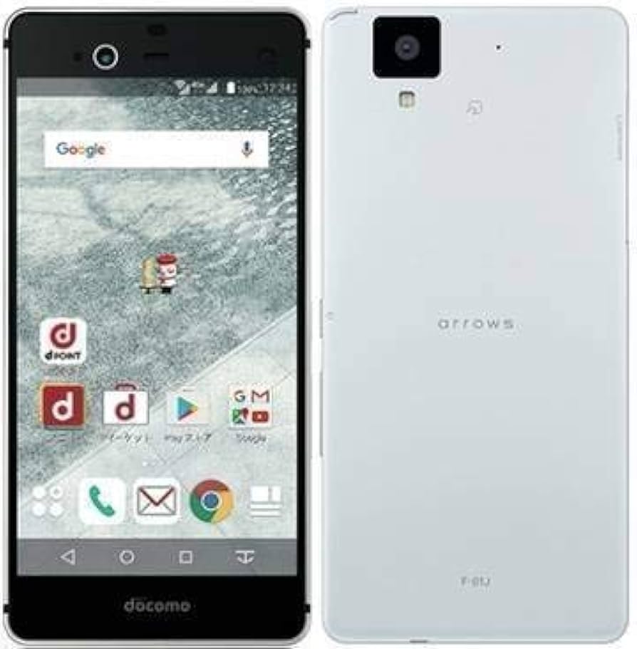 Amazon | docomo arrows NX F-01J (White) | 富士通 | スマートフォン本体