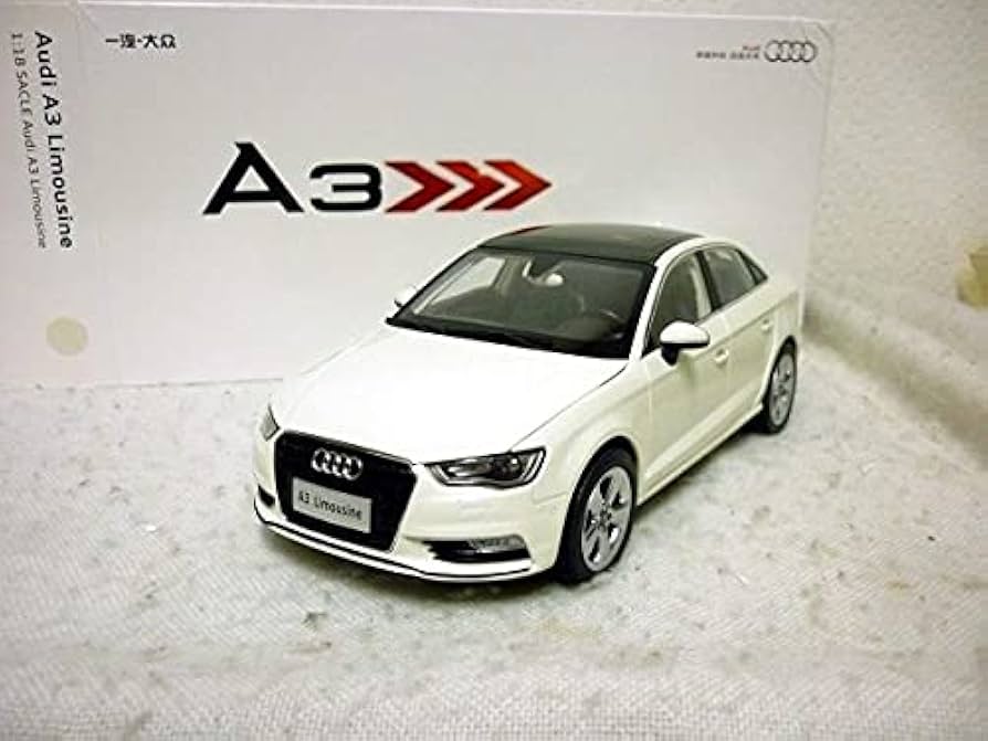 Amazon | AUDI A3 セダン リムジン 1/18 ミニカー アウディ 白