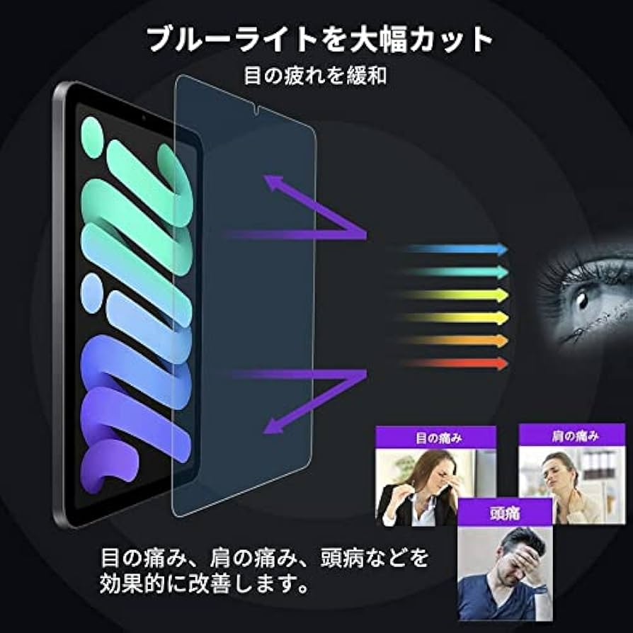 Amazon.co.jp: GWAAN 【ブルーライトカット】iPad Air 第5世代 (2022