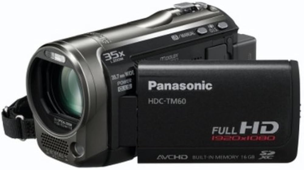 Panasonic TM60 Full HD Camcorder With 16GB Inbuilt Flash, X35