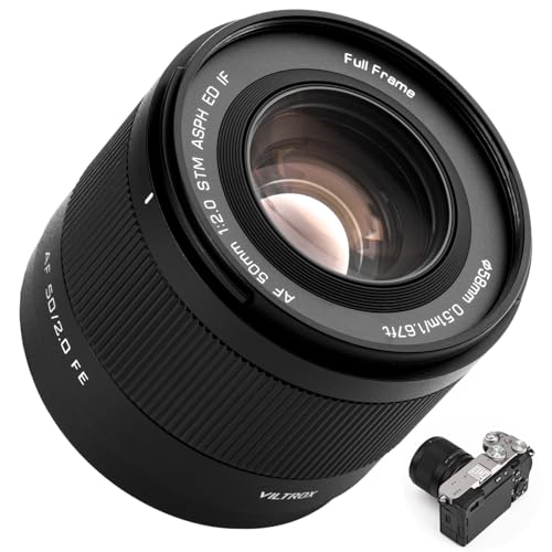 Amazon.co.jp: VILTROX 50mm F2.0 Air FE フルフレームレンズ、AF 50mm
