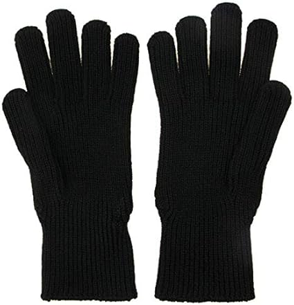 Amazon | [モンクレール] 手袋 メンズ 手袋 (グローブ) ブラック