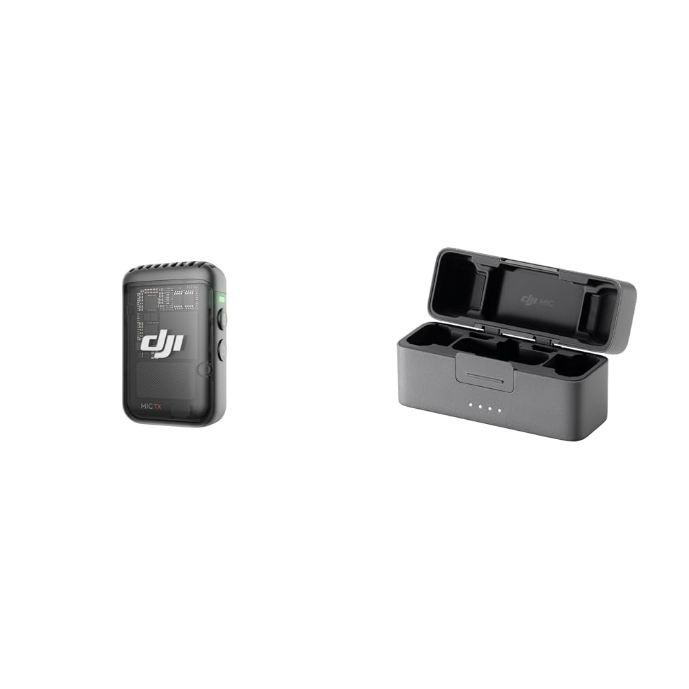 Amazon | DJI Mic 2 トランスミッター（シャドーブラック）+ 充電
