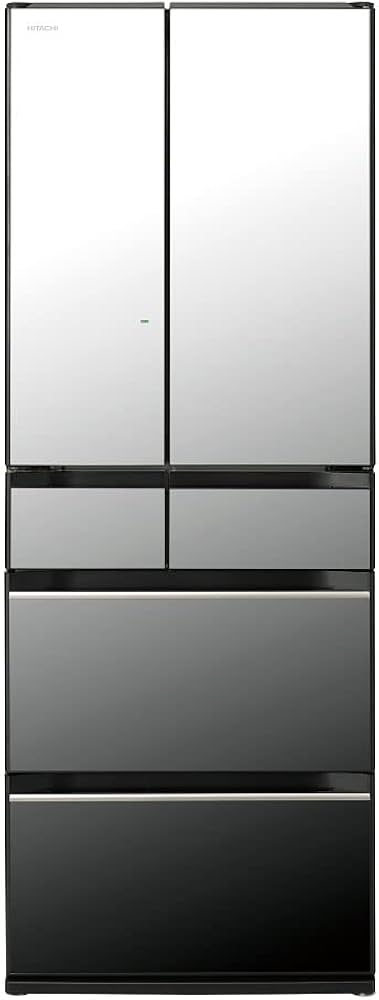 Amazon.co.jp: 日立 冷蔵庫 幅68.5cm 617L クリスタルミラー R-HXC62T