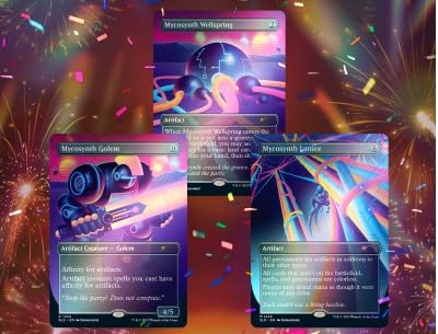 Amazon.com: Magic: The Gathering Secret Lair: Mycosynthwave Foil