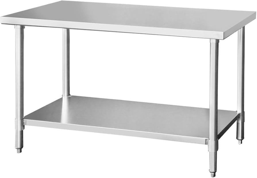 Amazon.co.jp: ステンレス 作業台 業務用 調理台 厨房 1200×600×800 板