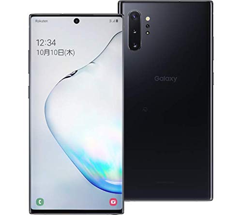 Amazon | 国内版 Galaxy Note10+ 本体 (Aura Black) | Galaxy
