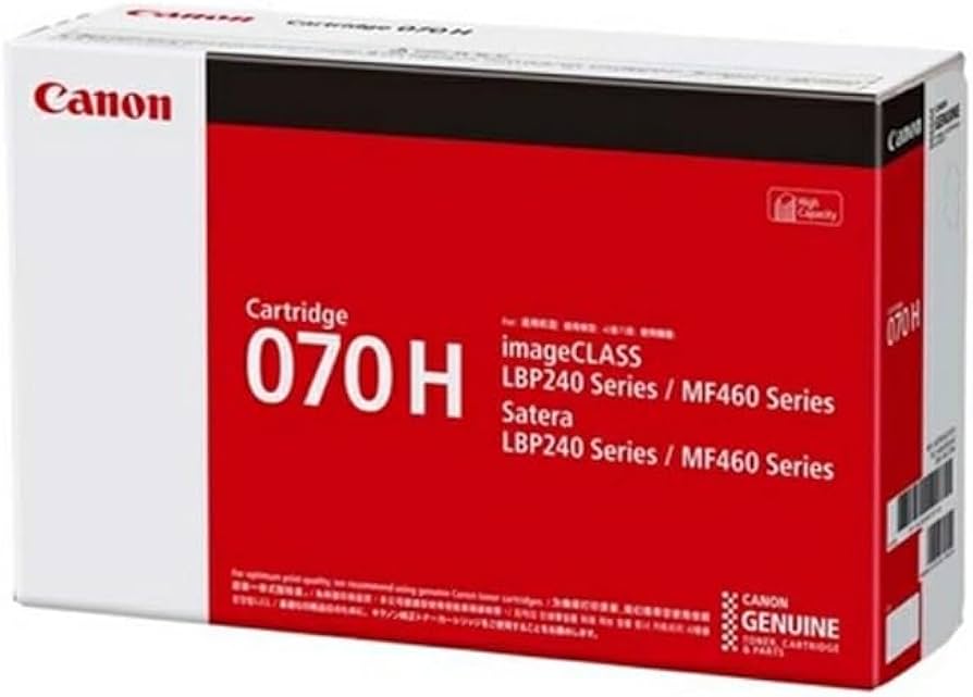 Amazon.co.jp: キヤノン CANON 純正品 トナーカートリッジ070H CRG