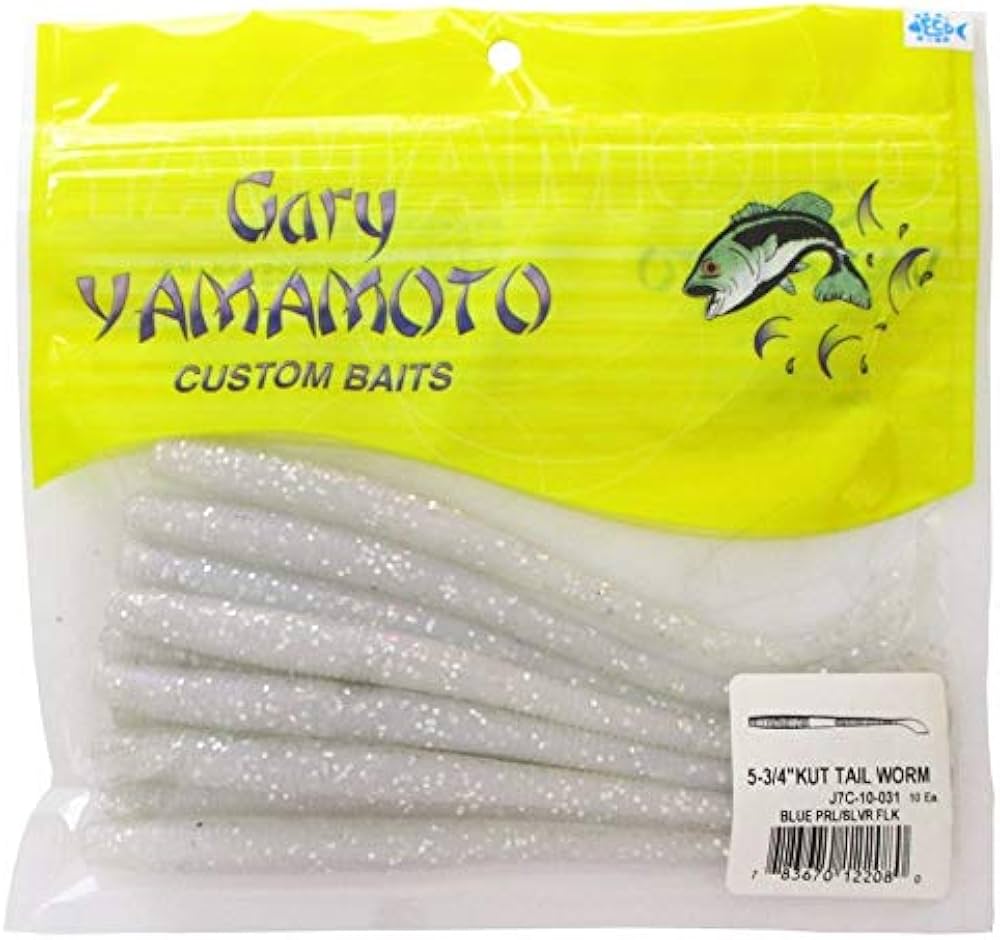 Amazon.co.jp: ゲーリーヤマモト 5ー3／4インチ カットテールワーム