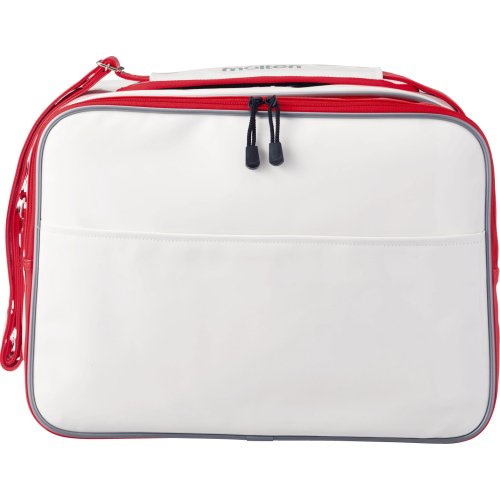 Amazon.co.jp: モルテン(molten) エナメルバッグ KM0074-WR 白×赤 L