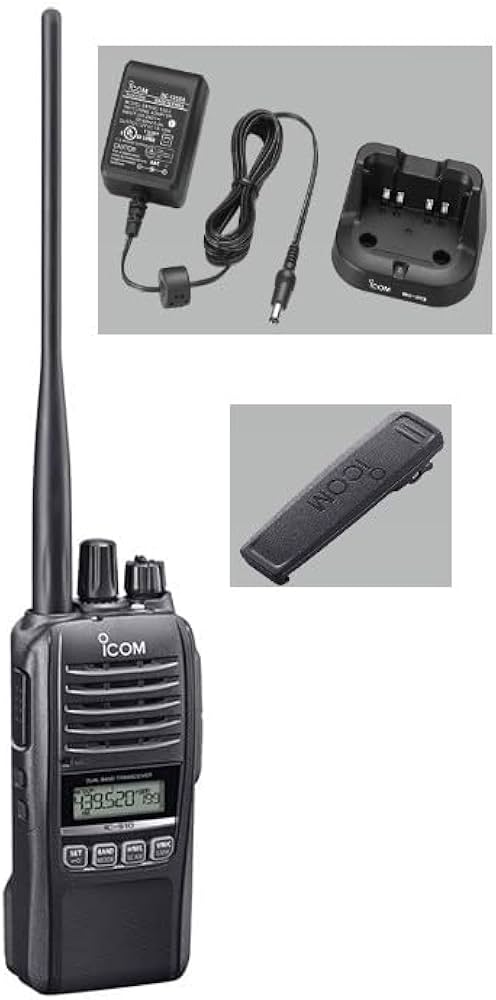 Amazon | IC-S10 144/430Mhz ハンディタイプアマチュア無線機 （充電池