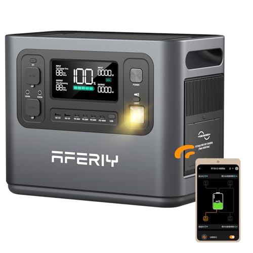 Amazon.co.jp: AFERIY ポータブル電源 P110 ぽーたぶる電源 1008Wh