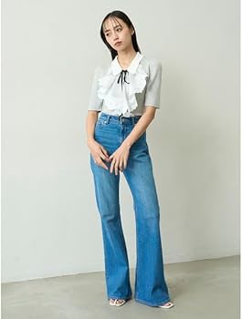 Amazon | [スナイデル] ラッフル刺繍ニットプルオーバー SWNT251217