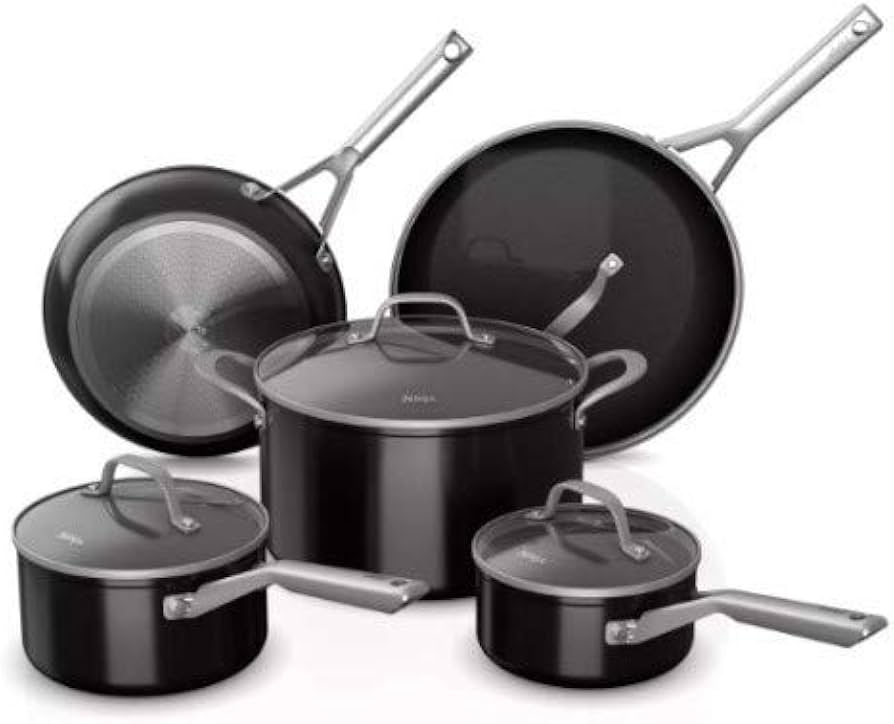 Amazon.com: Ninja Foodi Never Stick 9pc Nonstick Cookware Set (9