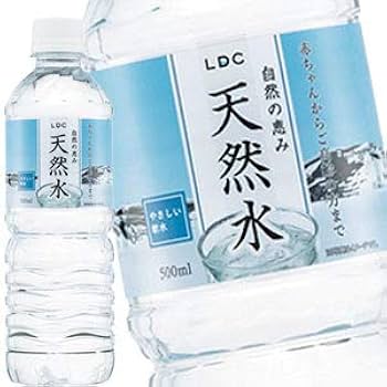 Amazon.co.jp: 自然の恵み天然水 500mlPET×48本［24本×2箱］／ライフ