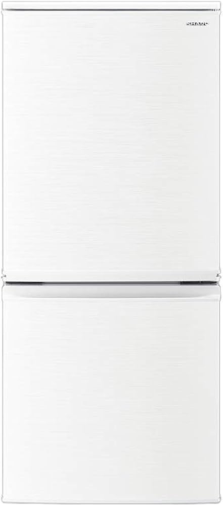 送料無料☆SHARP 137L 2ドア冷蔵庫【SJ-D14C-W】 送料無料☆SHARP 137L