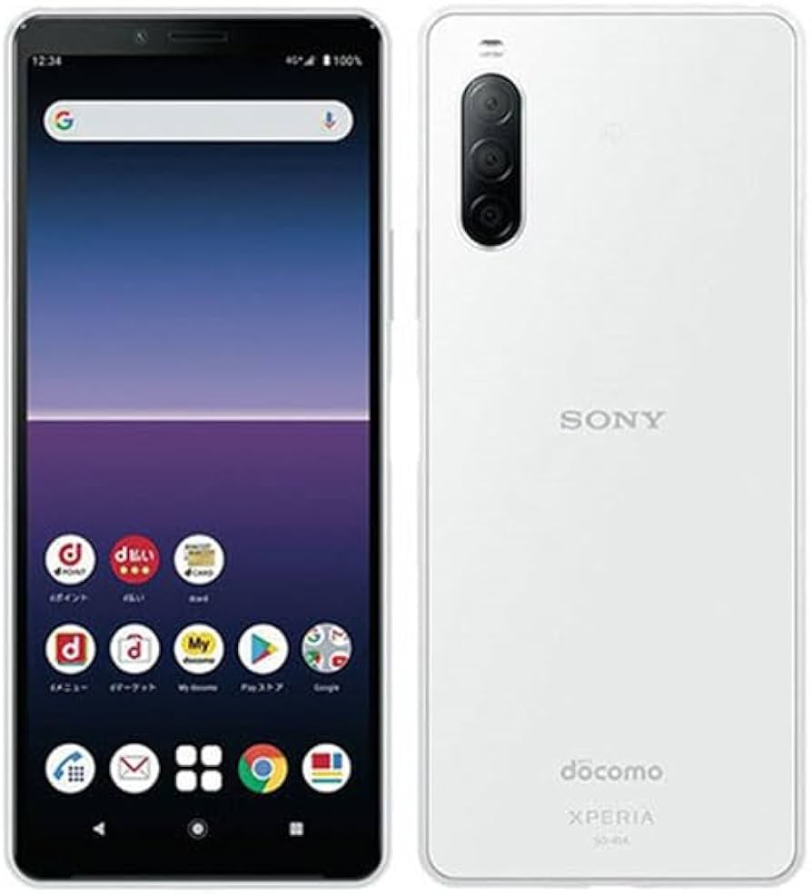 Amazon.co.jp: (Refurbished) Sony docomo Xperia 10 II SO-41A White