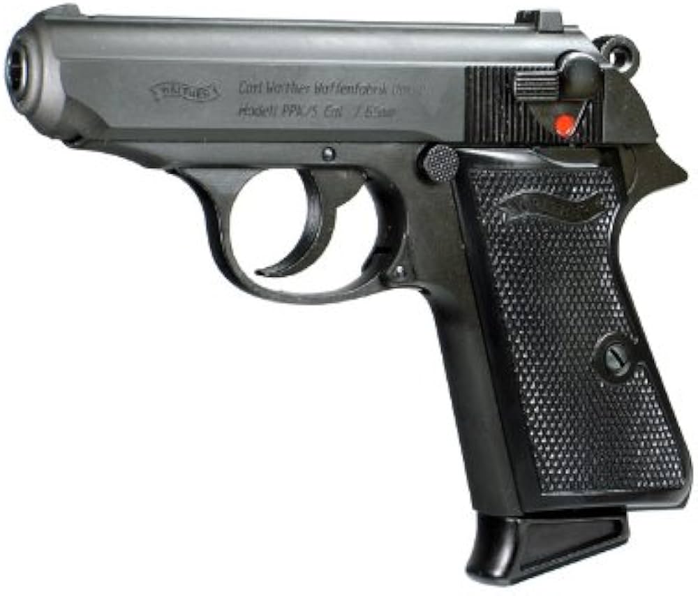 Amazon.co.jp: 発火モデルガン ワルサーPPK/S ブラック ヘビーウェイト