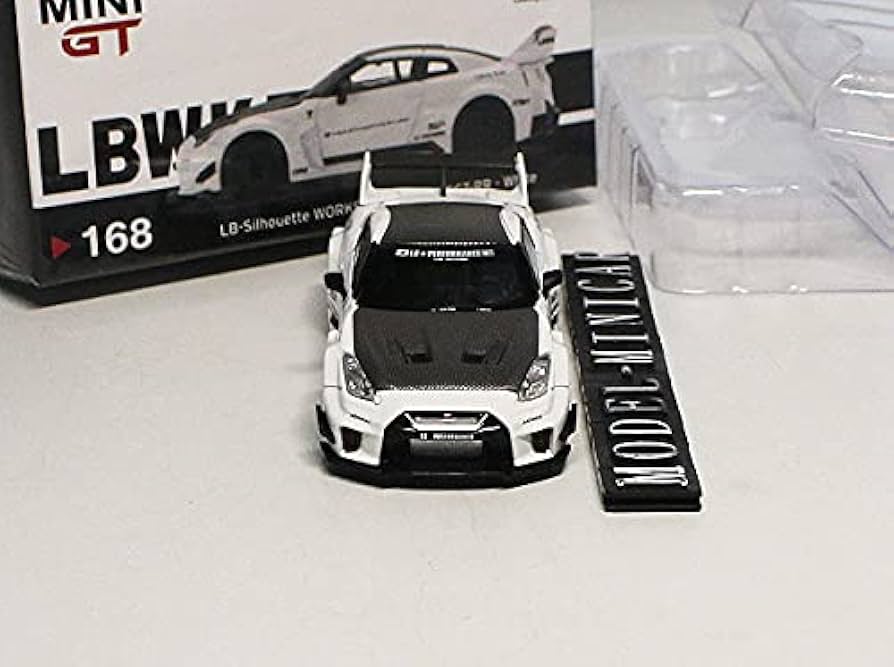 Amazon | △超希少！MINIGT 1/64 日産 NISSAN GT-R R35 LB Works