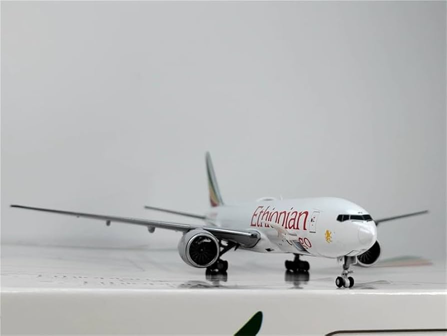 Amazon.com: ACE HOBBY JC Wings Ethiopian Cargo for Boeing B777F ET