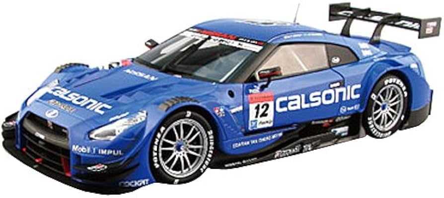 Amazon | エブロ 1/18 CALSONIC IMPUL GT-R SUPER GT500 2015 Rd.1