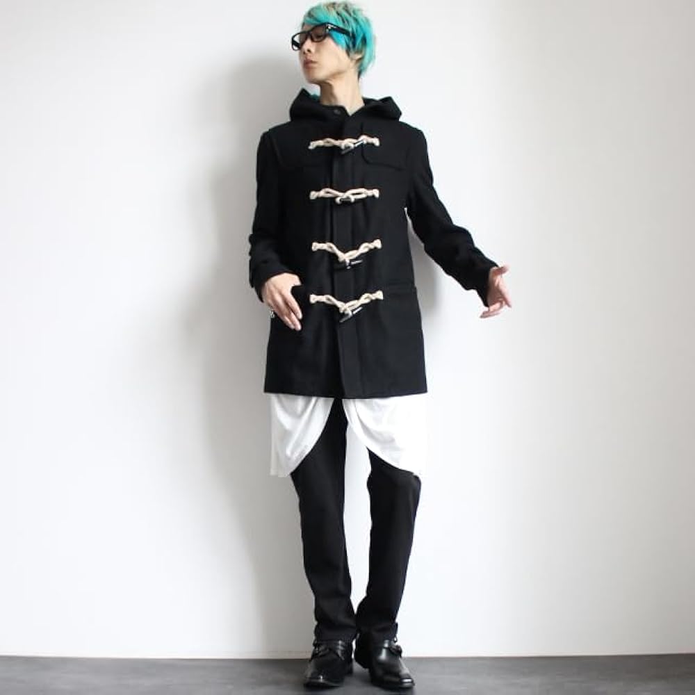 Amazon | [アルビノ] 麻紐 × トグル ボタン 留め ウール ダッフル