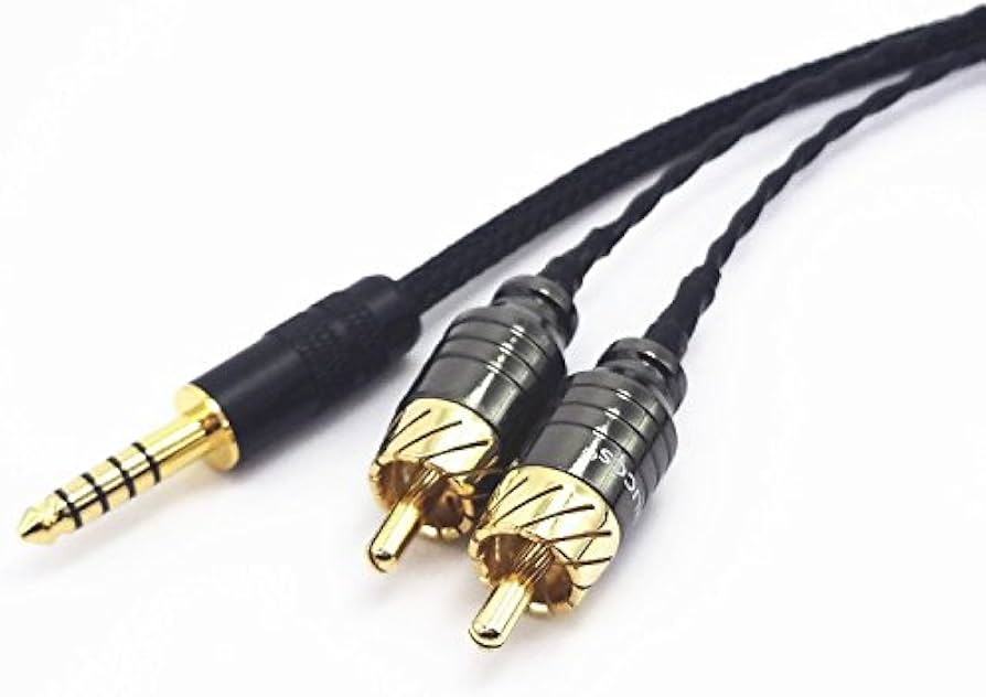 Amazon | Yodonami 4.4mmバランス-2RCAオス TA-ZH1ES PHA-2Aヘッドホン