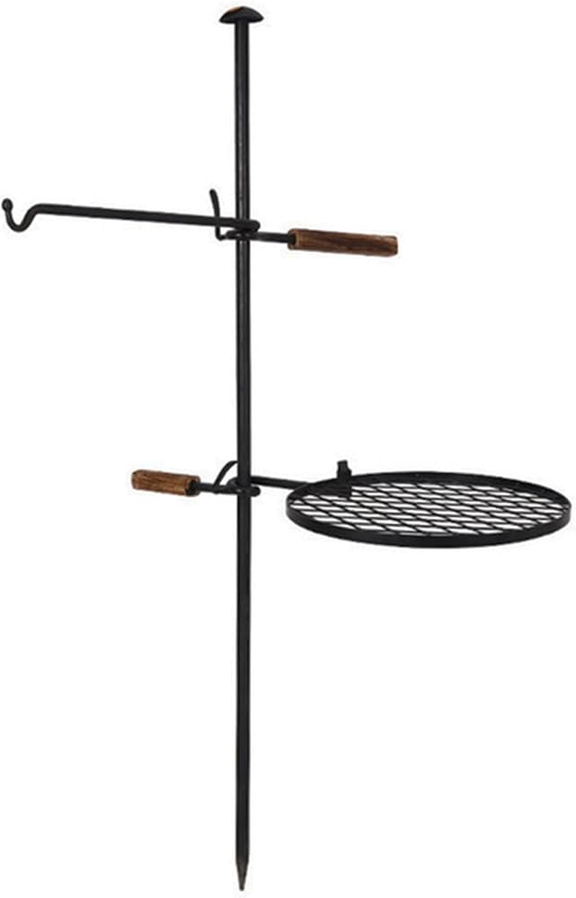Amazon | Pedoleco グリルスタンド 焚き火ハンガー 折り畳式 鋳鉄+無垢