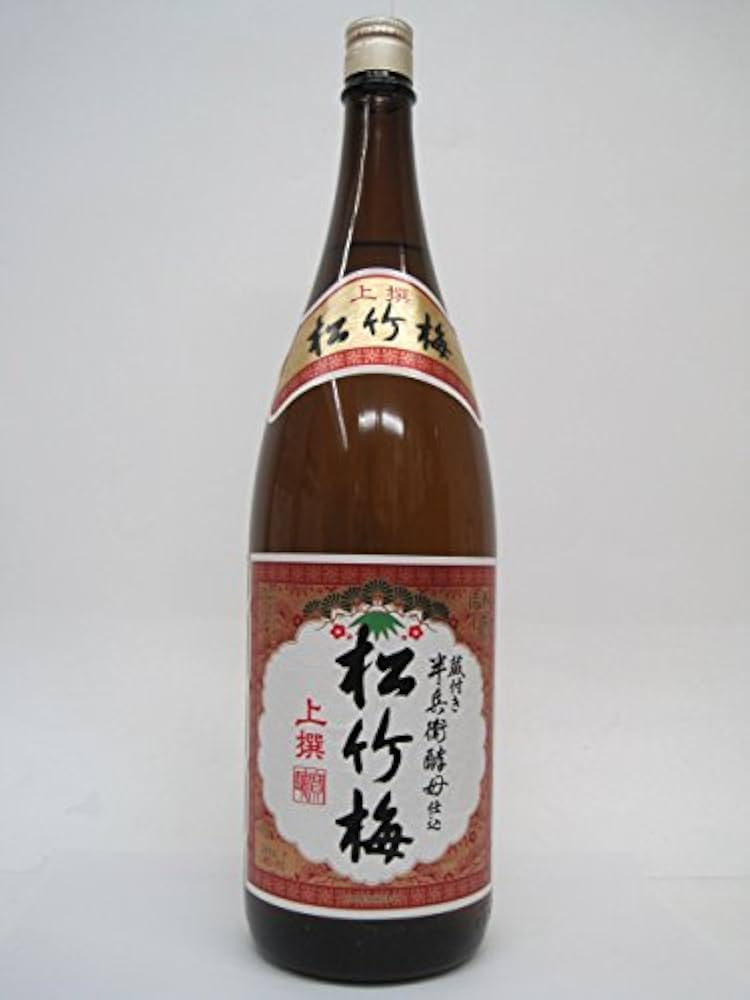 Amazon.co.jp: 松竹梅 上撰 1．8L 1800ml : 食品・飲料・お酒